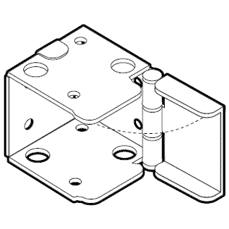 25403031 / Installation Bracket, Fawn color